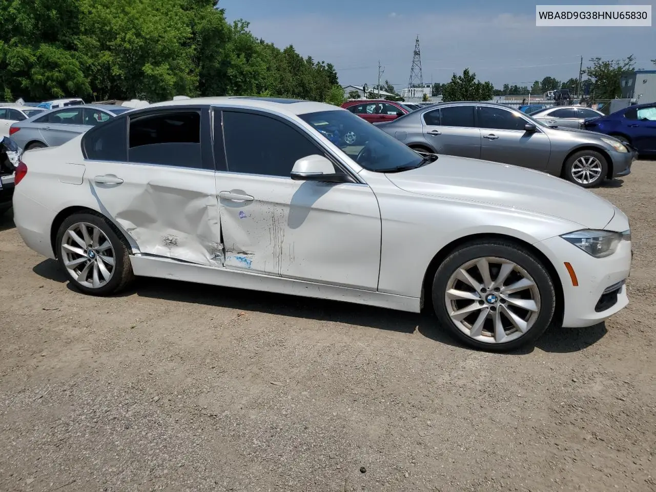 2017 BMW 330 Xi VIN: WBA8D9G38HNU65830 Lot: 62472135