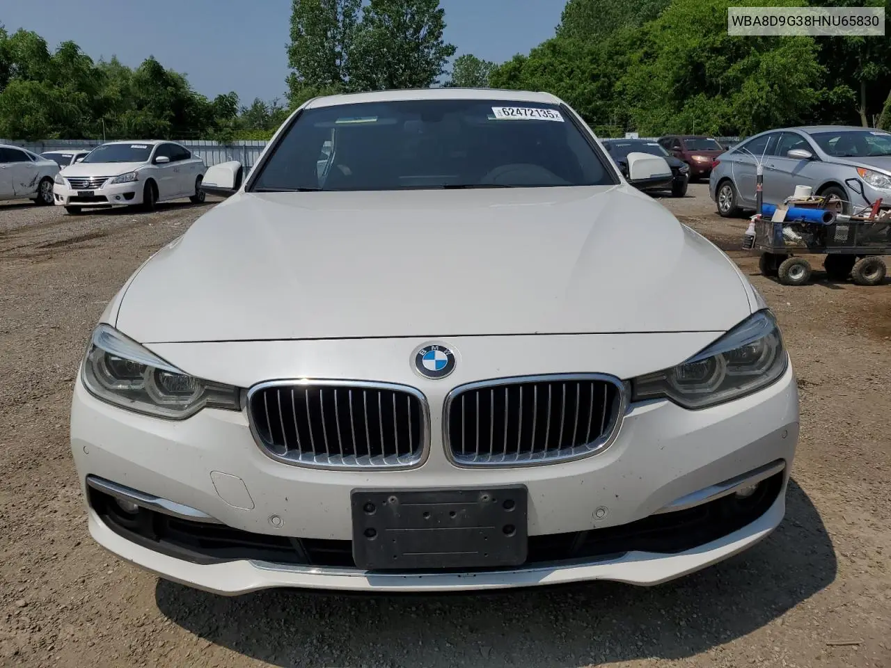 2017 BMW 330 Xi VIN: WBA8D9G38HNU65830 Lot: 62472135