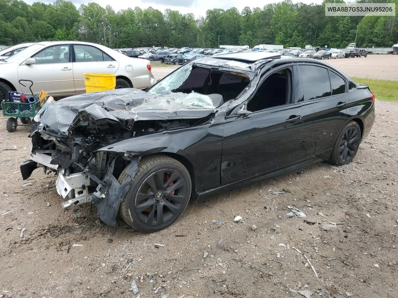 2018 BMW 340 Xi VIN: WBA8B7G53JNU95206 Lot: 56543925