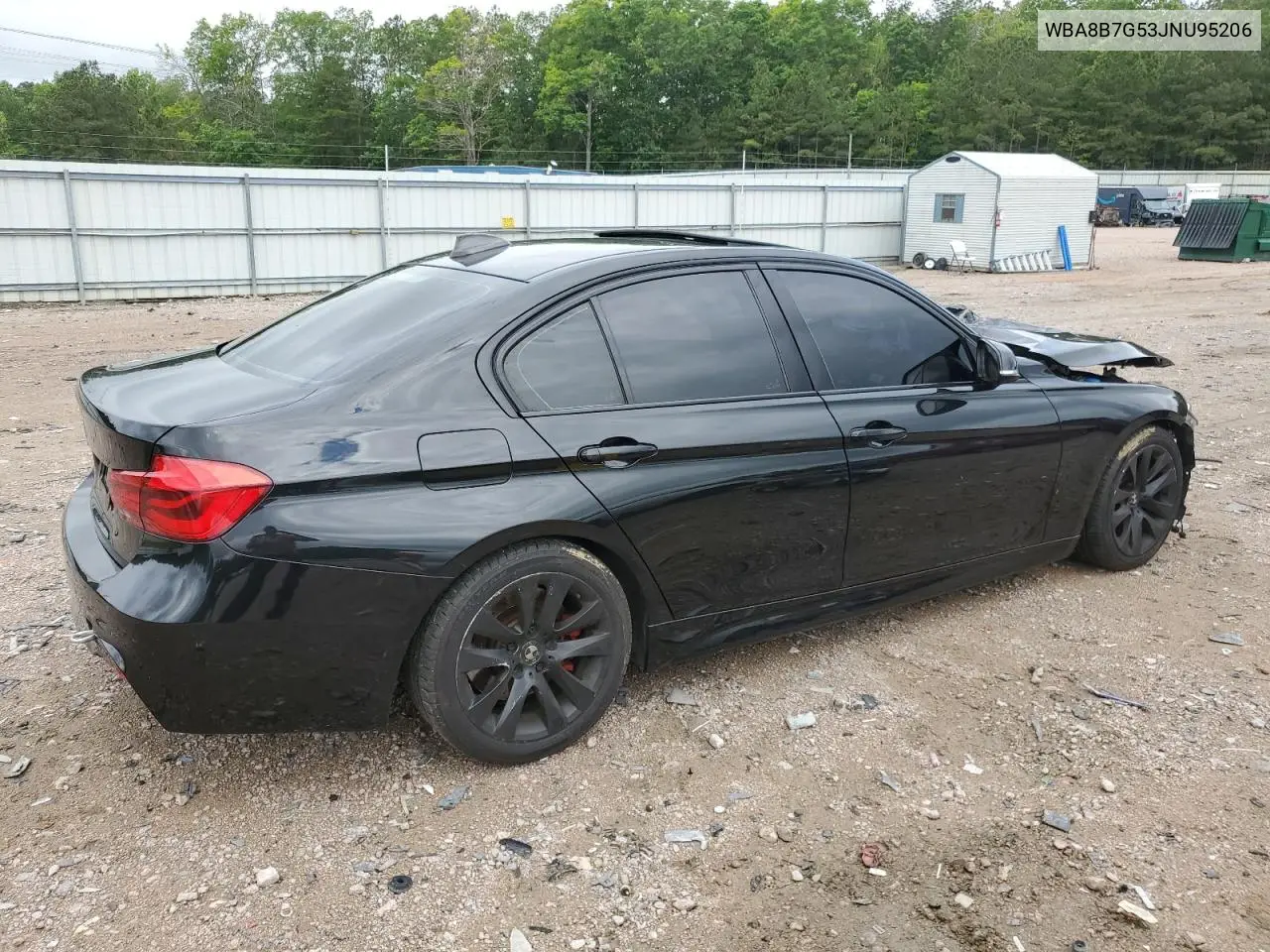 2018 BMW 340 Xi VIN: WBA8B7G53JNU95206 Lot: 56543925