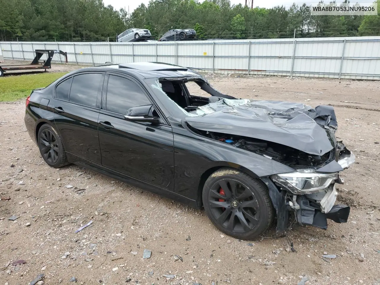 2018 BMW 340 Xi VIN: WBA8B7G53JNU95206 Lot: 56543925