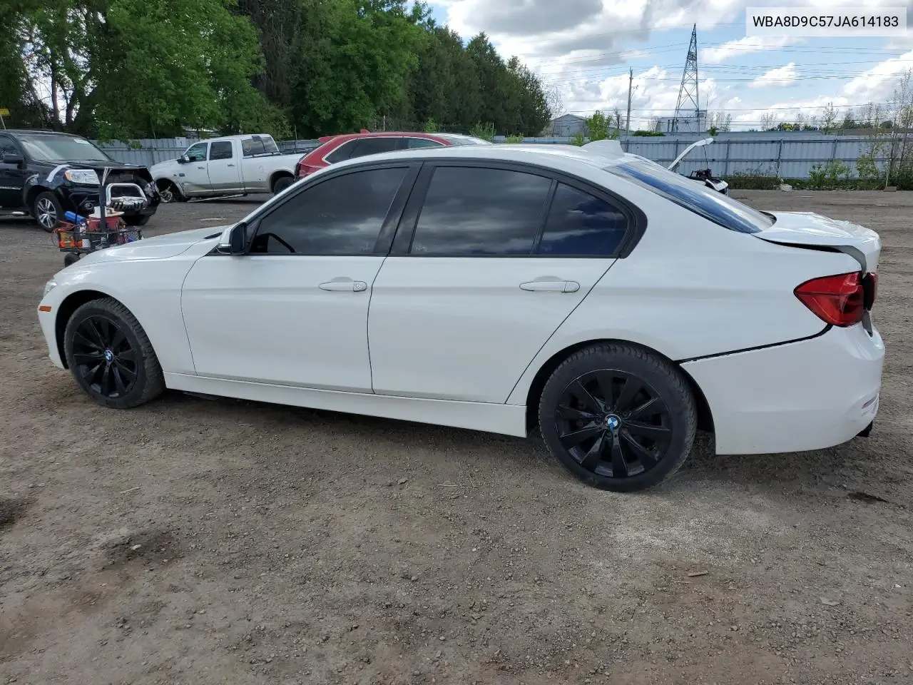 2018 BMW 330 Xi VIN: WBA8D9C57JA614183 Lot: 56715265