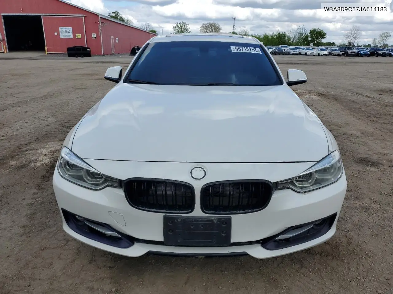 2018 BMW 330 Xi VIN: WBA8D9C57JA614183 Lot: 56715265