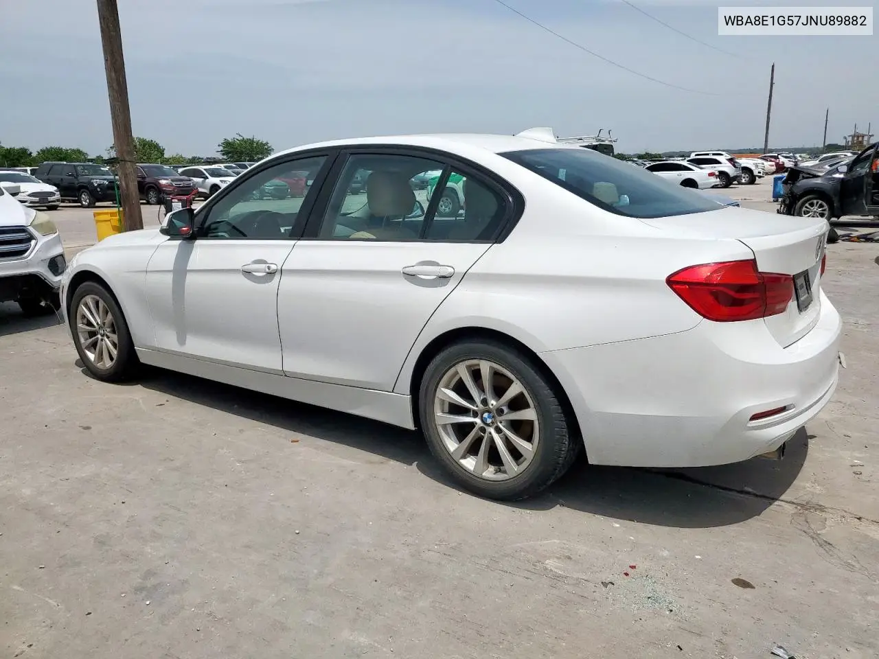 2018 BMW 320 I VIN: WBA8E1G57JNU89882 Lot: 57174675