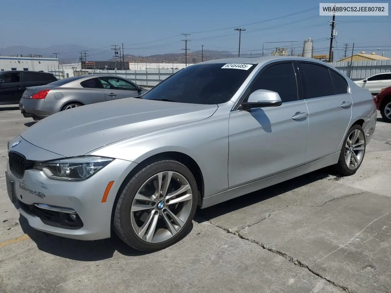 2018 BMW 330 I VIN: WBA8B9C52JEE80782 Lot: 62464485