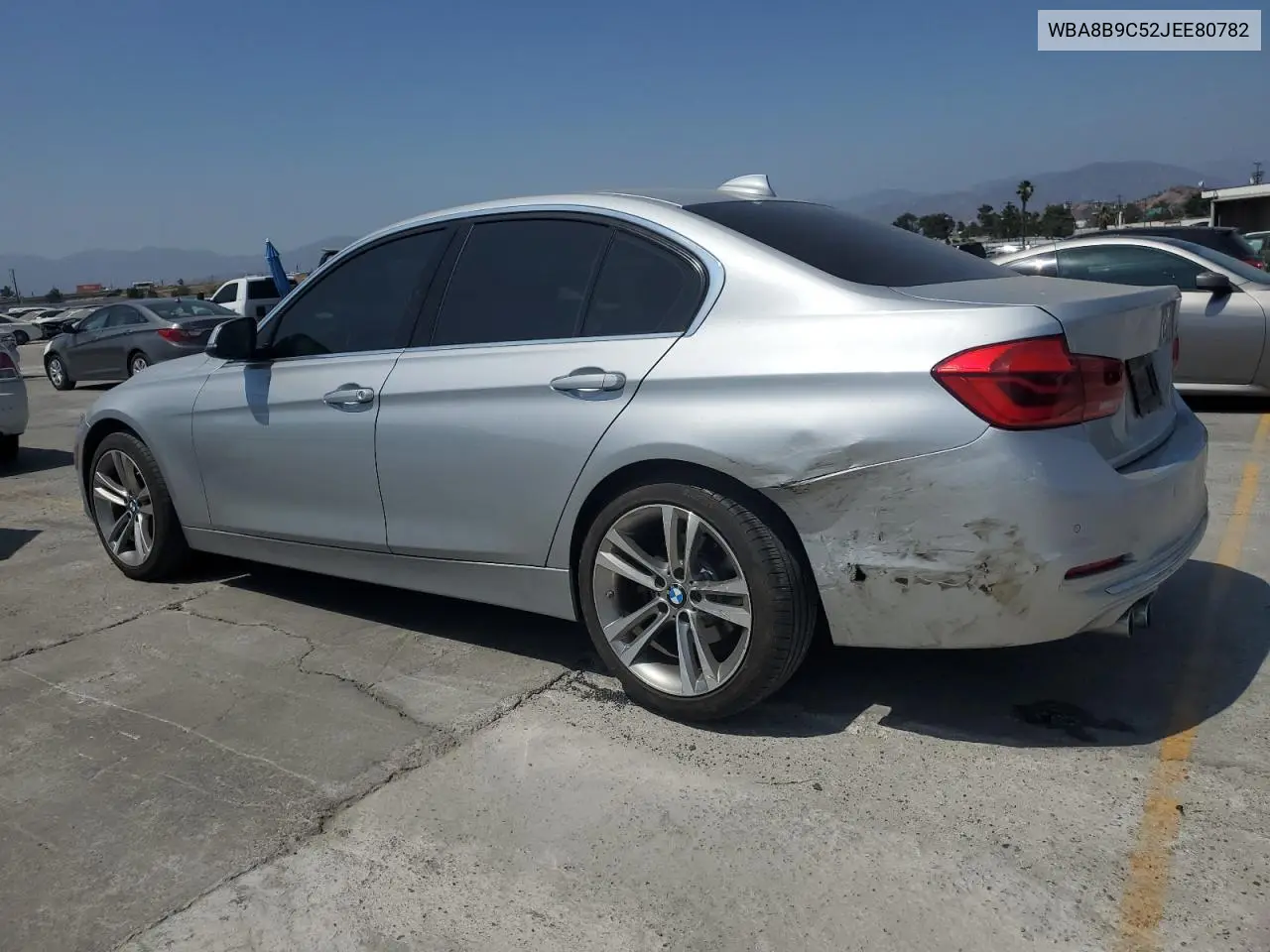 2018 BMW 330 I VIN: WBA8B9C52JEE80782 Lot: 62464485