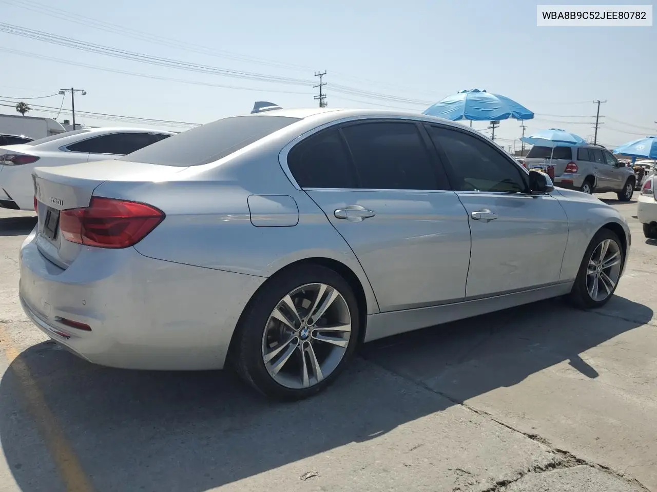 2018 BMW 330 I VIN: WBA8B9C52JEE80782 Lot: 62464485