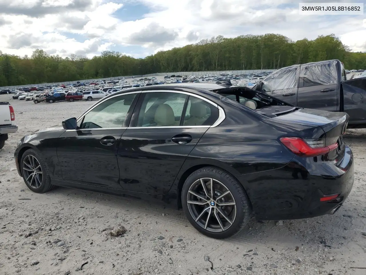 2020 BMW 330I VIN: 3MW5R1J05L8B16852 Lot: 56912105