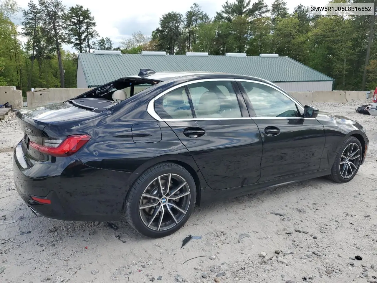 2020 BMW 330I VIN: 3MW5R1J05L8B16852 Lot: 56912105