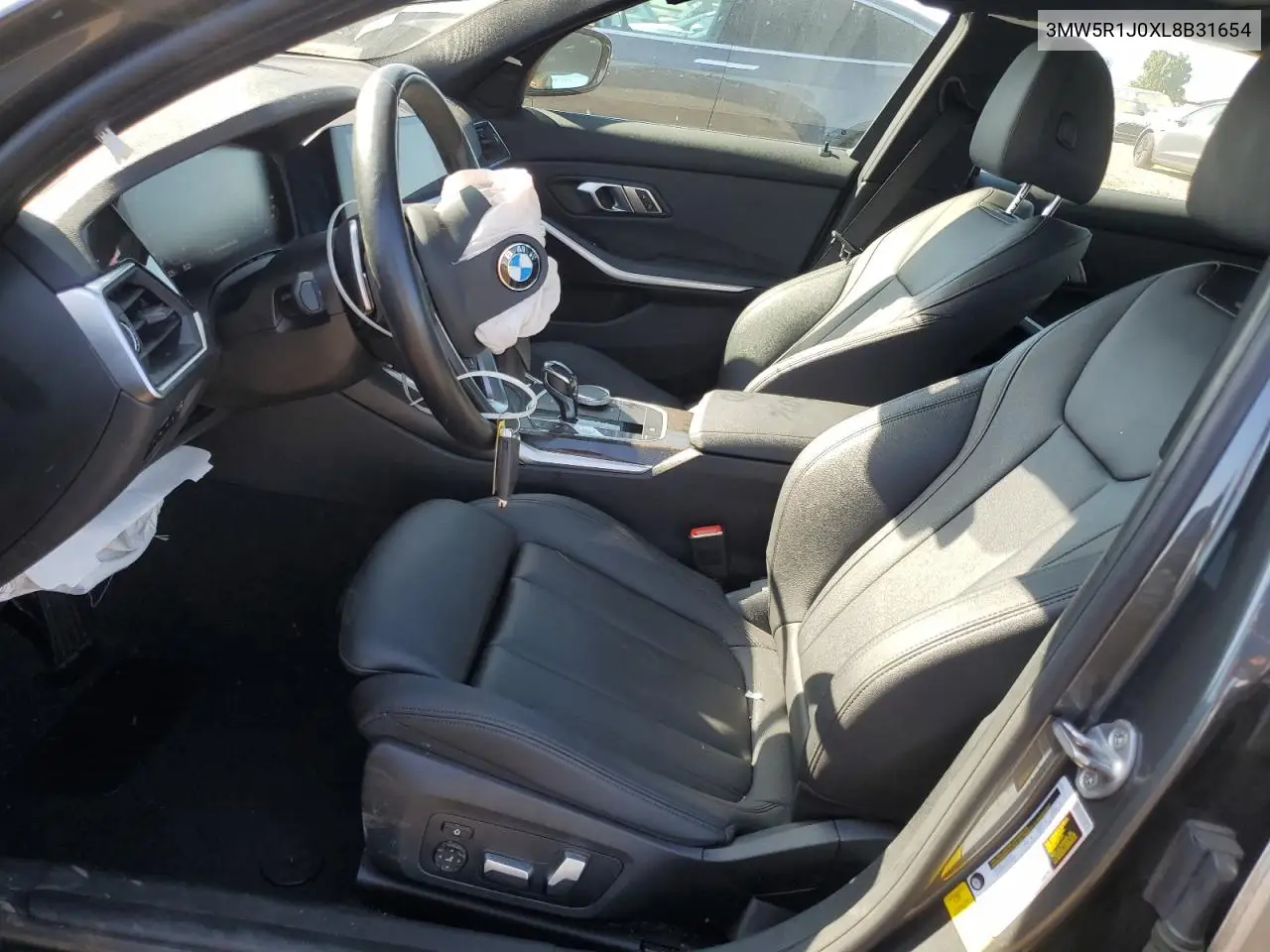 2020 BMW 330I VIN: 3MW5R1J0XL8B31654 Lot: 62222735
