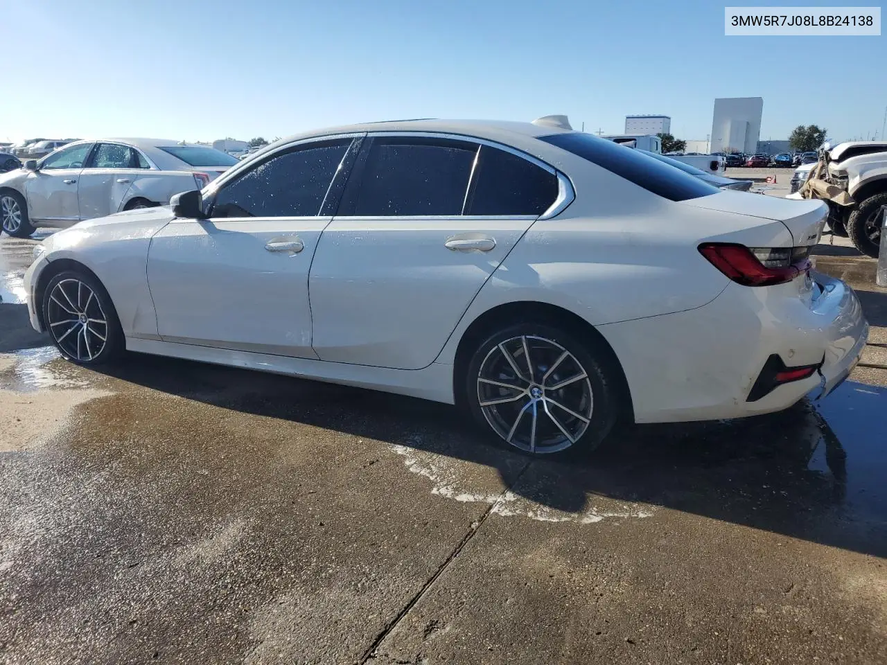 2020 BMW 330Xi VIN: 3MW5R7J08L8B24138 Lot: 86826024