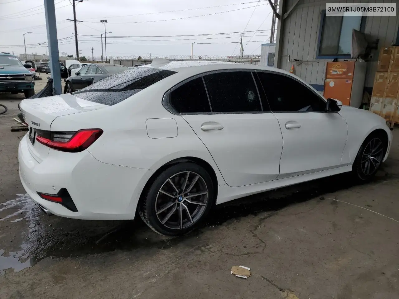 2021 BMW 330I VIN: 3MW5R1J05M8B72100 Lot: 54624525
