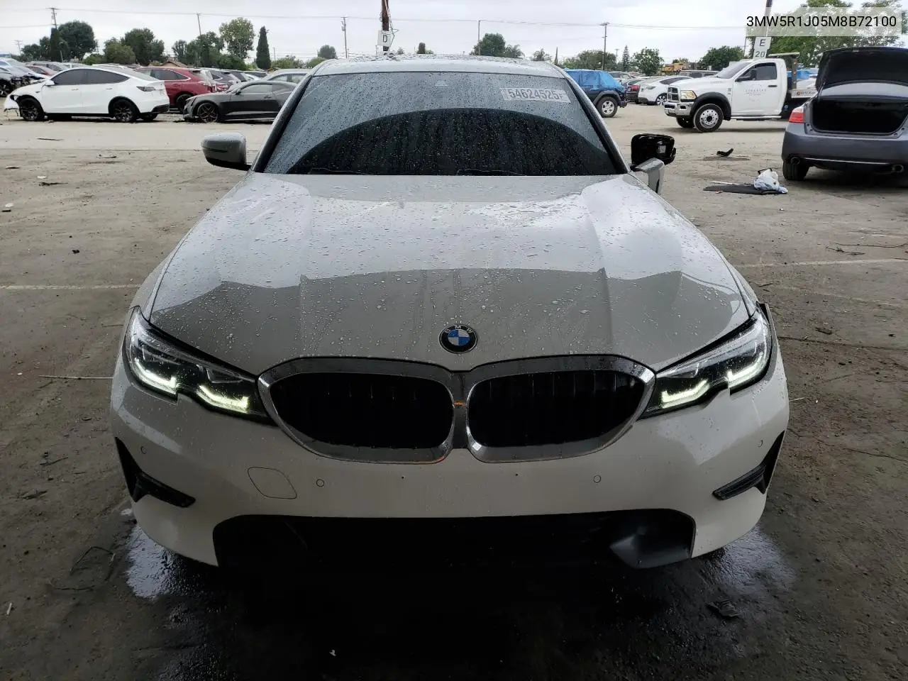 2021 BMW 330I VIN: 3MW5R1J05M8B72100 Lot: 54624525
