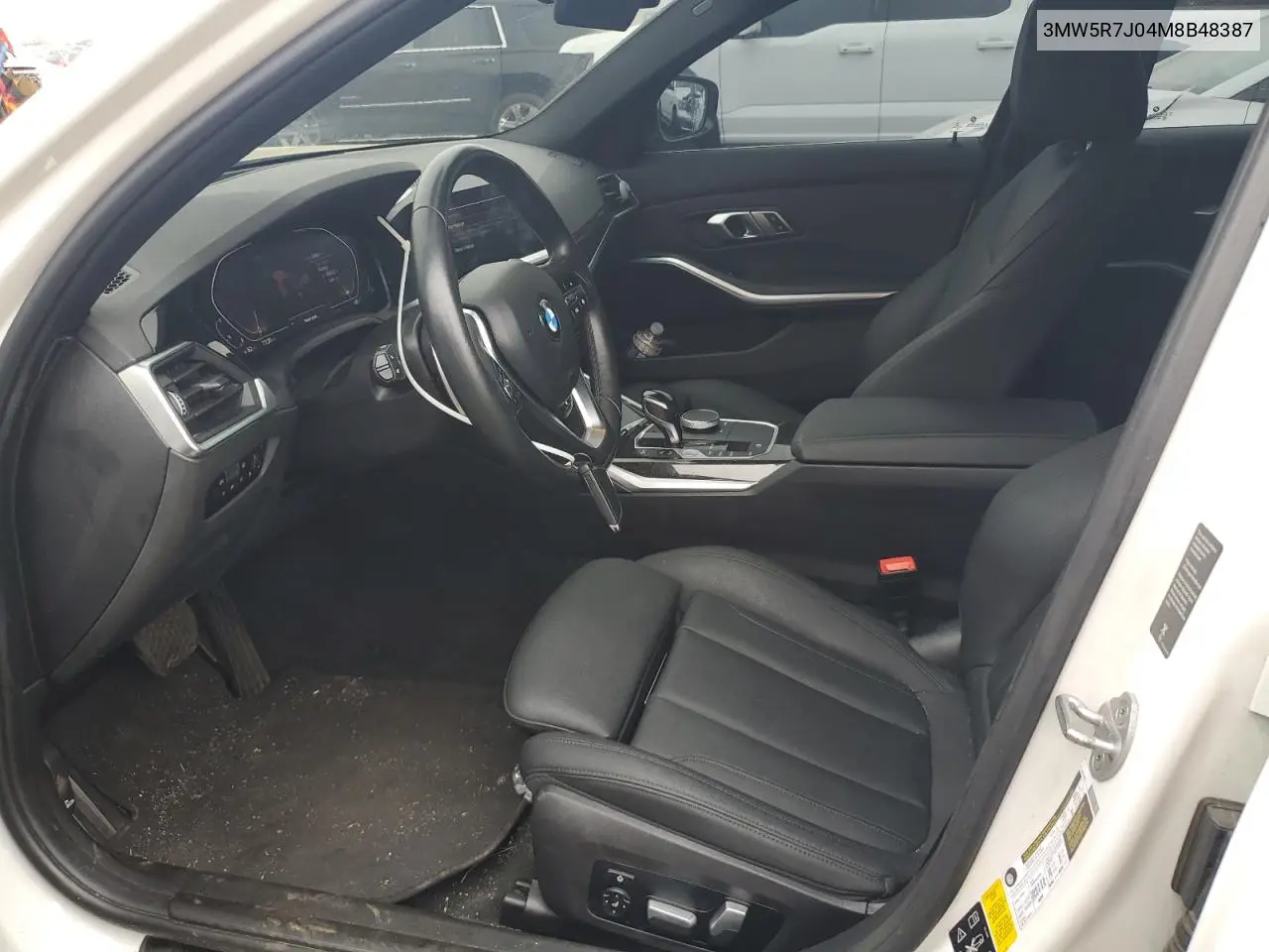 2021 BMW 330Xi VIN: 3MW5R7J04M8B48387 Lot: 56393935