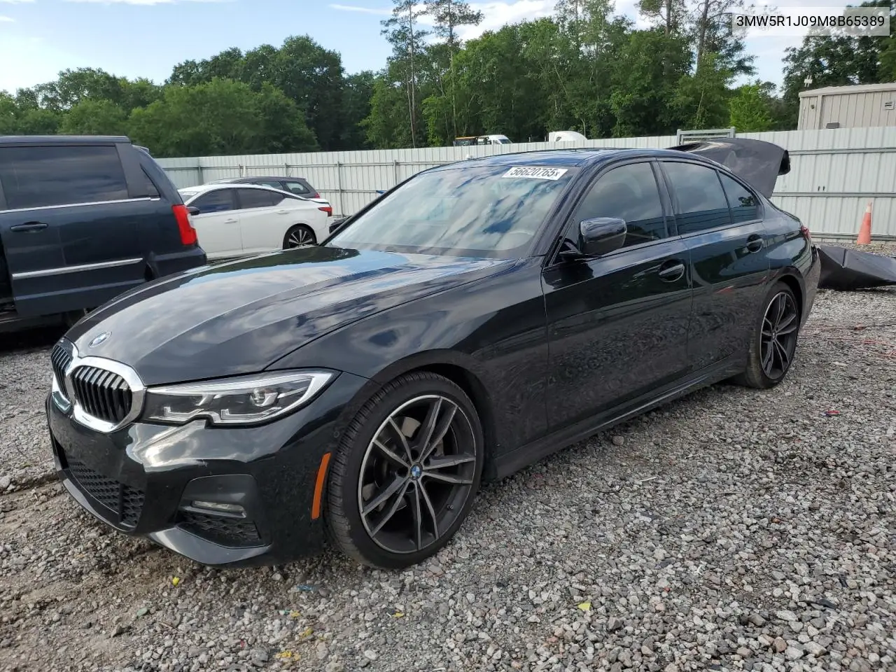 2021 BMW 330I VIN: 3MW5R1J09M8B65389 Lot: 56620765