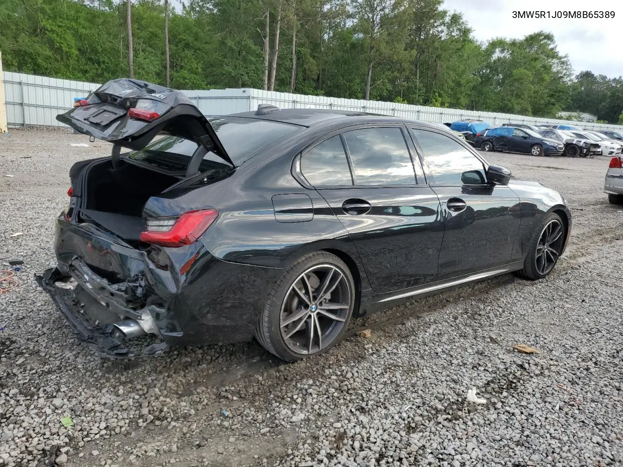 2021 BMW 330I VIN: 3MW5R1J09M8B65389 Lot: 56620765