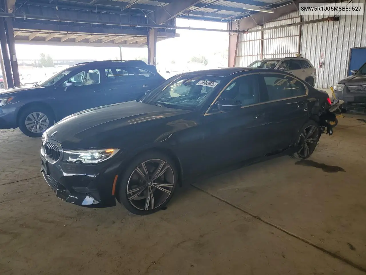 2021 BMW 330I VIN: 3MW5R1J05M8B89527 Lot: 56903025