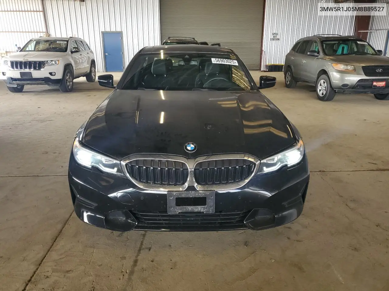 2021 BMW 330I VIN: 3MW5R1J05M8B89527 Lot: 56903025