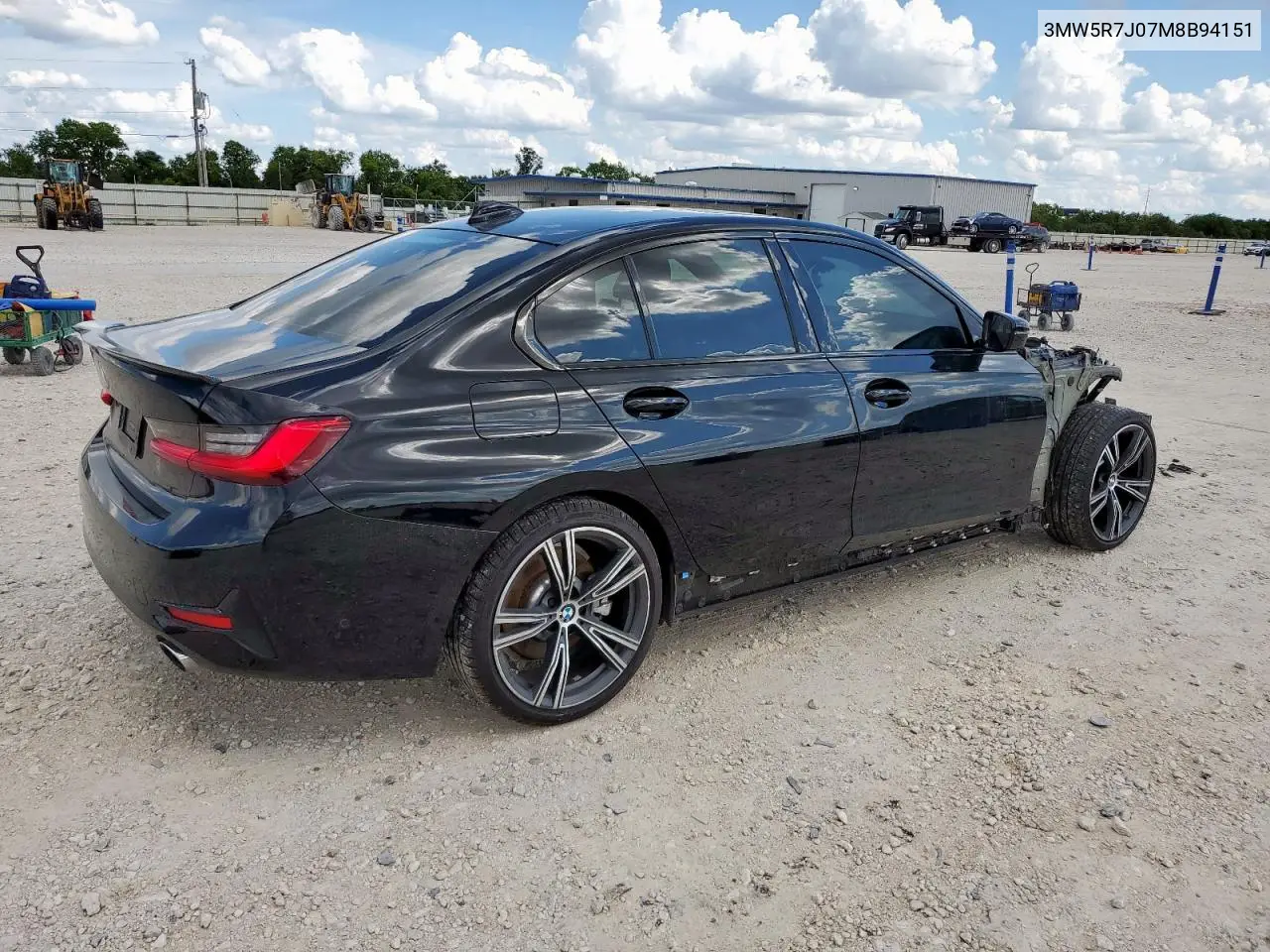 2021 BMW 330Xi VIN: 3MW5R7J07M8B94151 Lot: 61734585