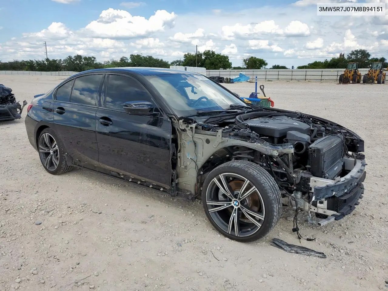 2021 BMW 330Xi VIN: 3MW5R7J07M8B94151 Lot: 61734585