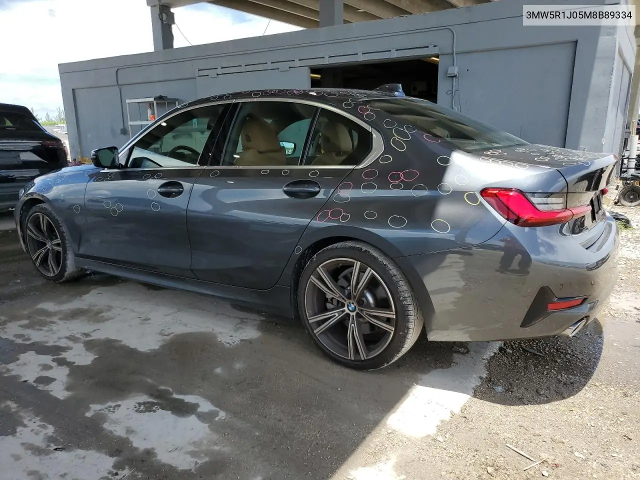2021 BMW 330I VIN: 3MW5R1J05M8B89334 Lot: 61743965