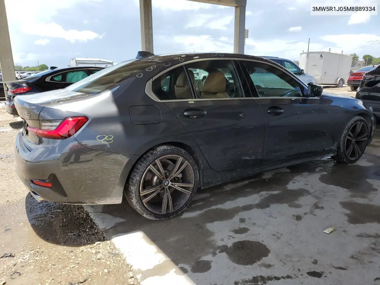 2021 BMW 330I VIN: 3MW5R1J05M8B89334 Lot: 61743965