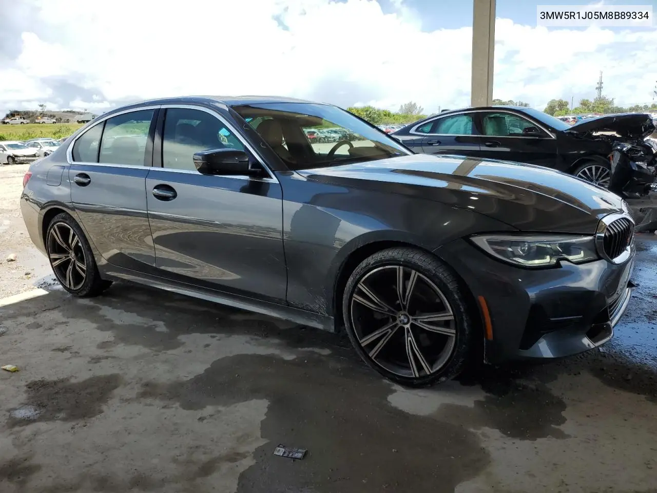 2021 BMW 330I VIN: 3MW5R1J05M8B89334 Lot: 61743965