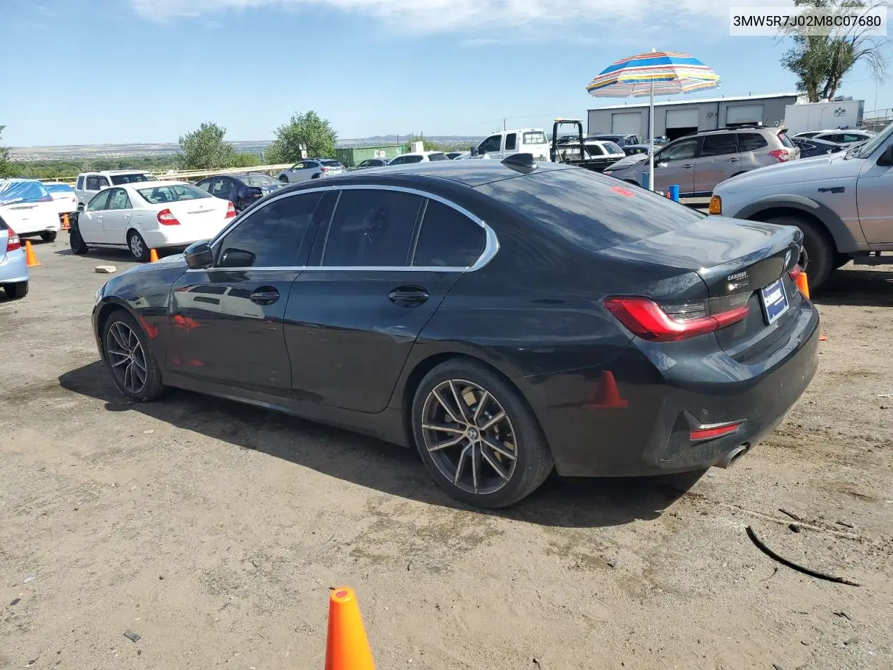 2021 BMW 330Xi VIN: 3MW5R7J02M8C07680 Lot: 62195975
