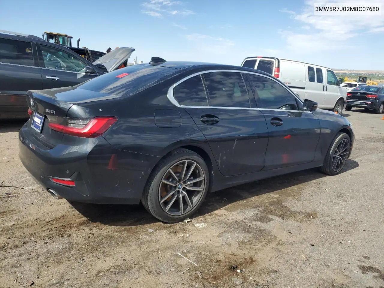 2021 BMW 330Xi VIN: 3MW5R7J02M8C07680 Lot: 62195975