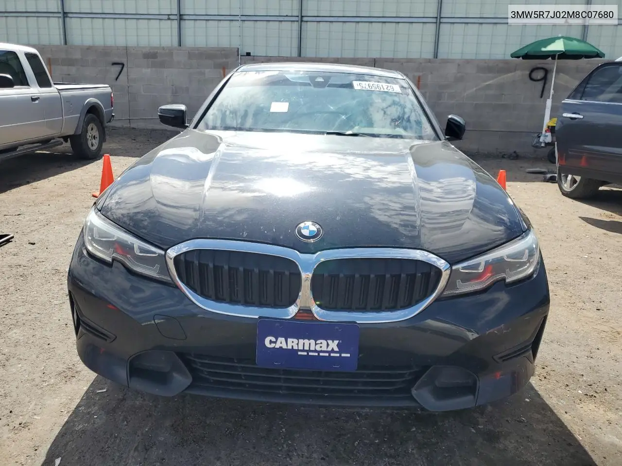 2021 BMW 330Xi VIN: 3MW5R7J02M8C07680 Lot: 62195975