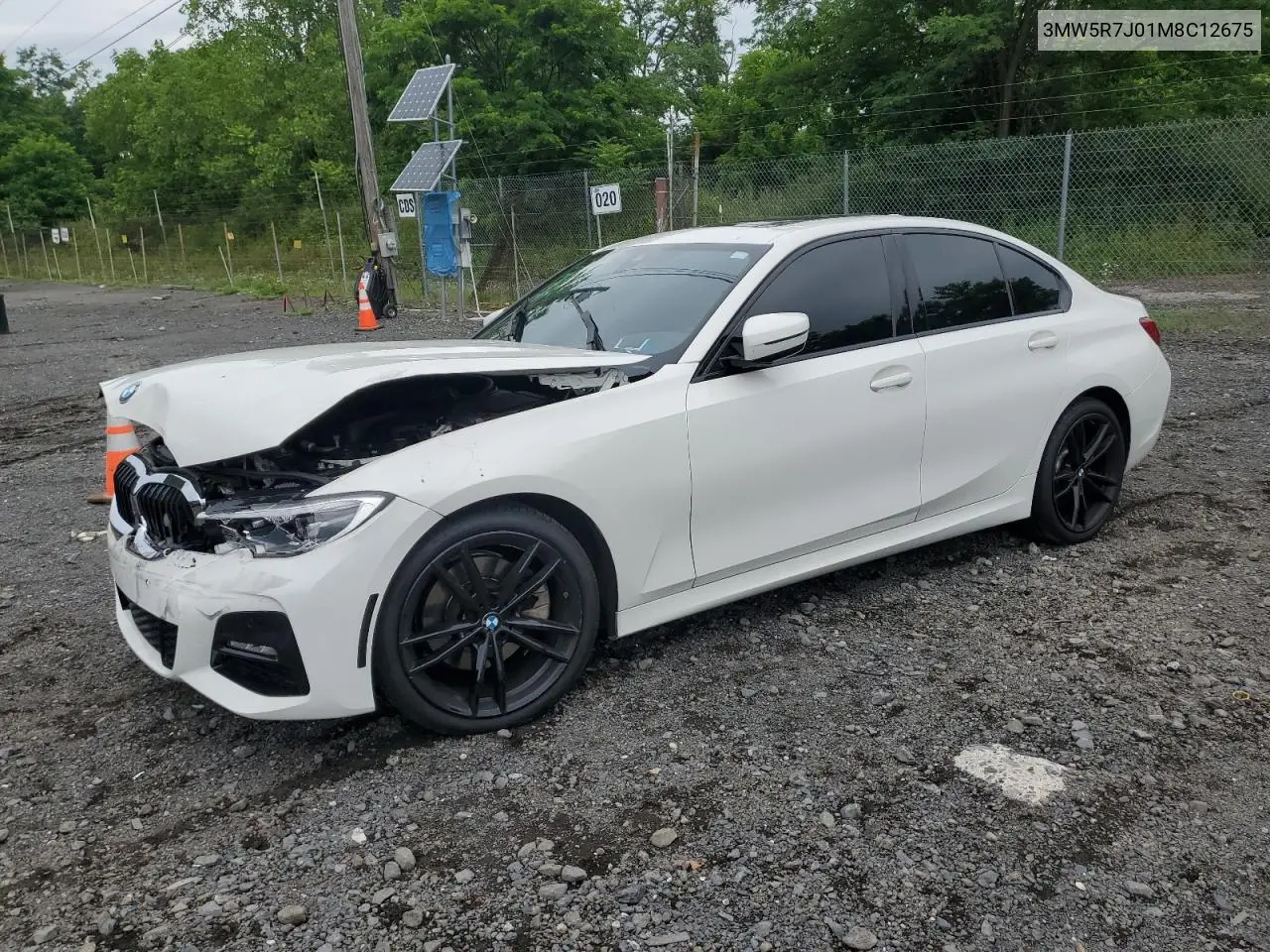 2021 BMW 330Xi VIN: 3MW5R7J01M8C12675 Lot: 62238205