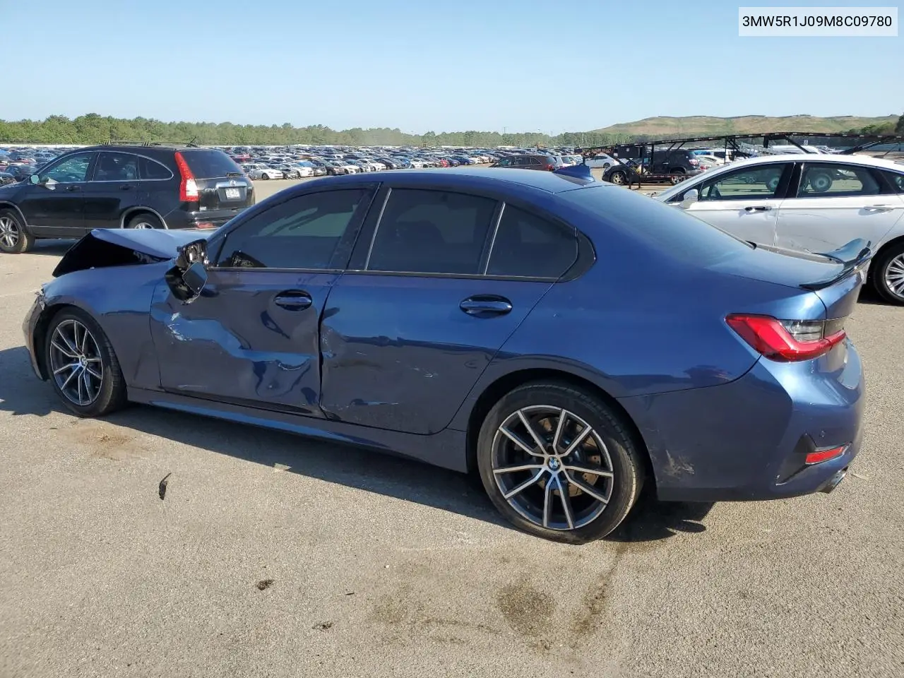 2021 BMW 330I VIN: 3MW5R1J09M8C09780 Lot: 62362375