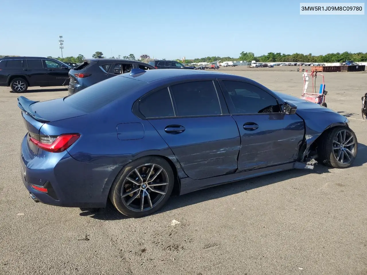 2021 BMW 330I VIN: 3MW5R1J09M8C09780 Lot: 62362375