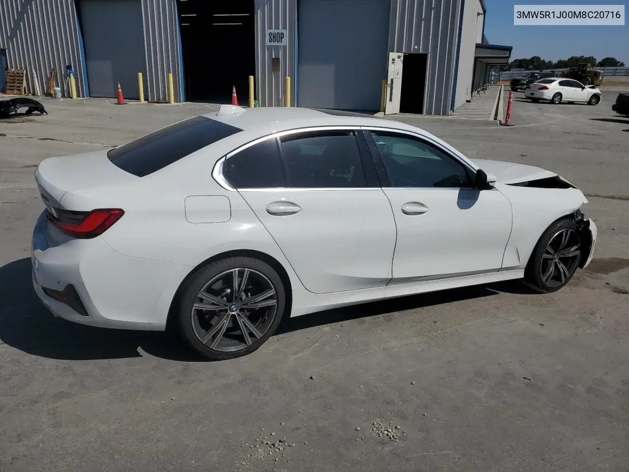 2021 BMW 330I VIN: 3MW5R1J00M8C20716 Lot: 62734255