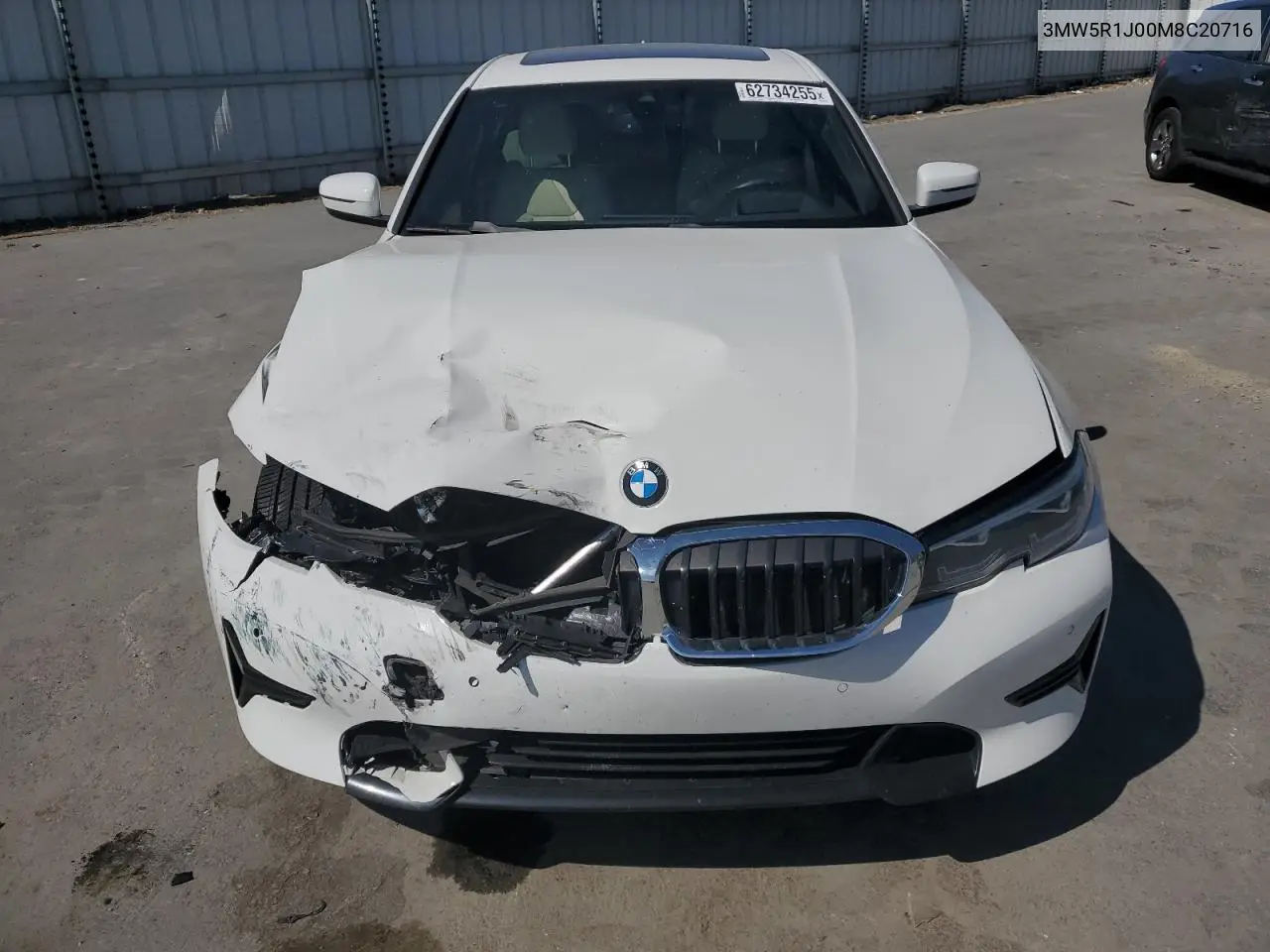 2021 BMW 330I VIN: 3MW5R1J00M8C20716 Lot: 62734255
