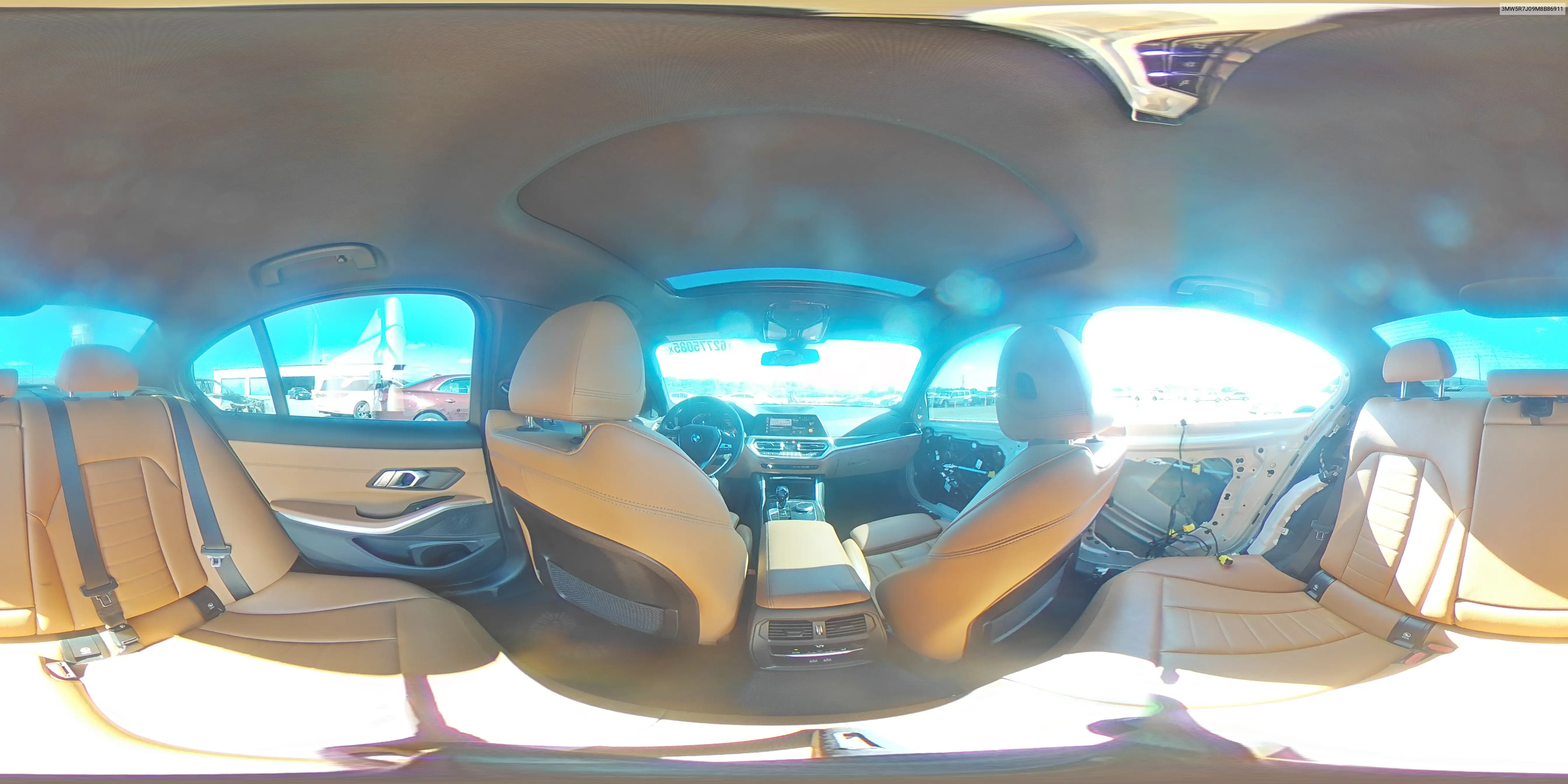 2021 BMW 330Xi VIN: 3MW5R7J09M8B86911 Lot: 62775085