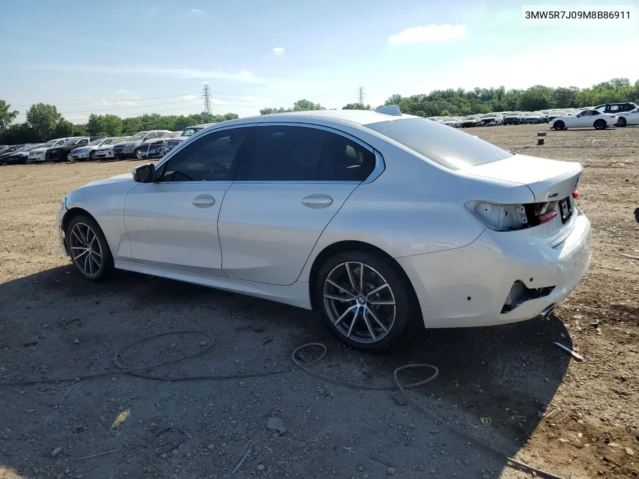 2021 BMW 330Xi VIN: 3MW5R7J09M8B86911 Lot: 62775085
