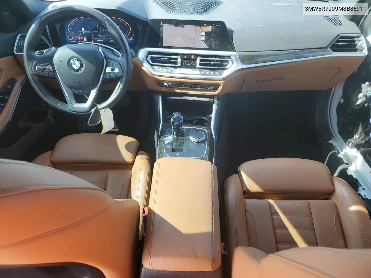 2021 BMW 330Xi VIN: 3MW5R7J09M8B86911 Lot: 62775085