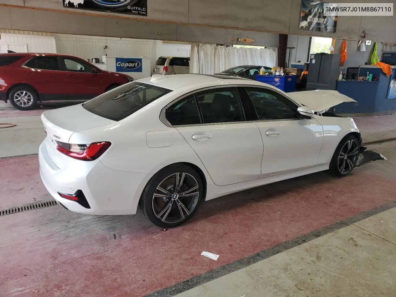 2021 BMW 330Xi VIN: 3MW5R7J01M8B67110 Lot: 64005205
