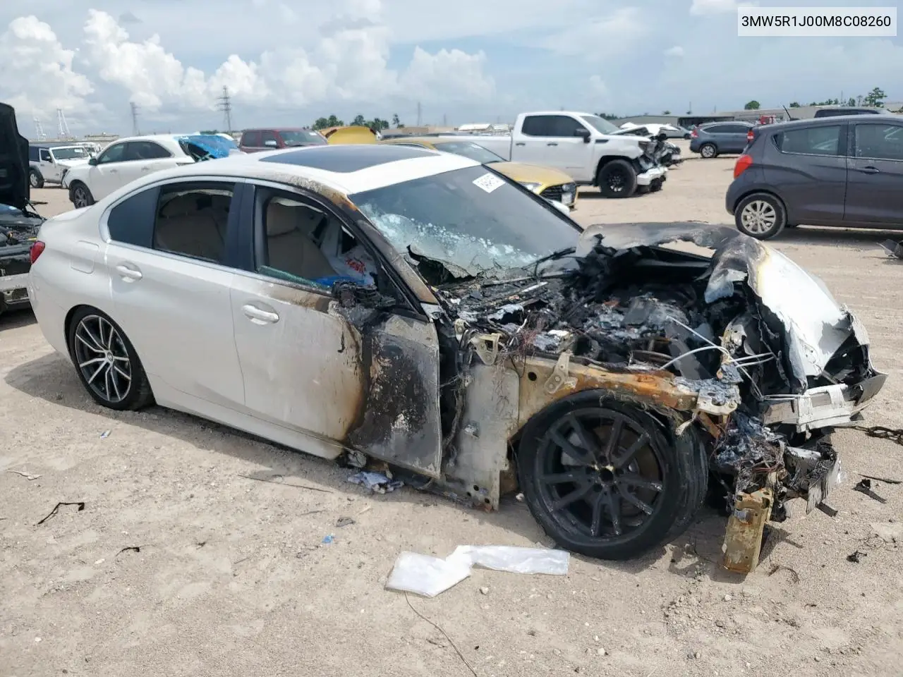 2021 BMW 330I VIN: 3MW5R1J00M8C08260 Lot: 64649155