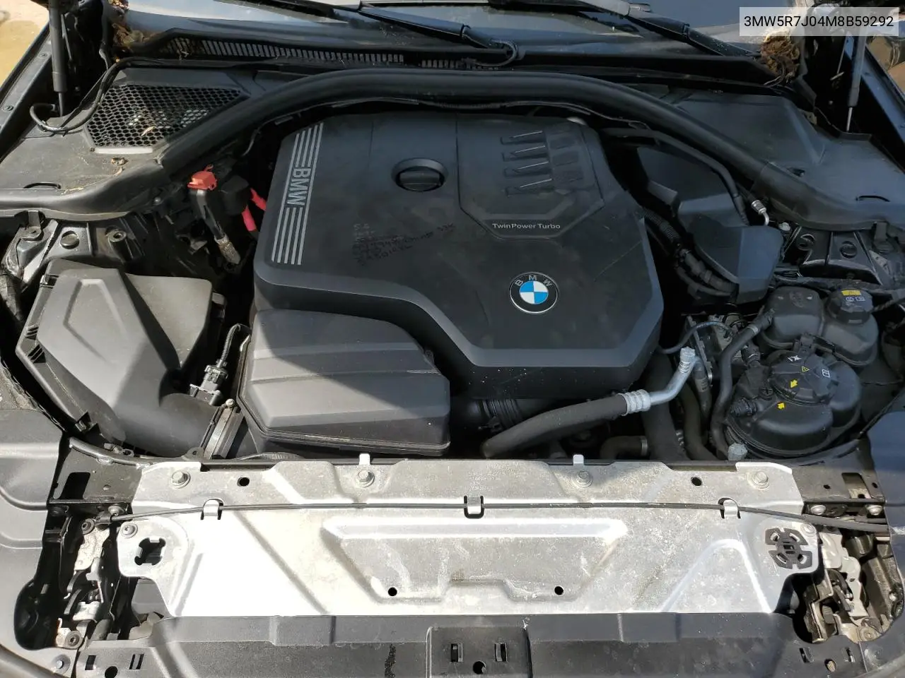 2021 BMW 330Xi VIN: 3MW5R7J04M8B59292 Lot: 64782465