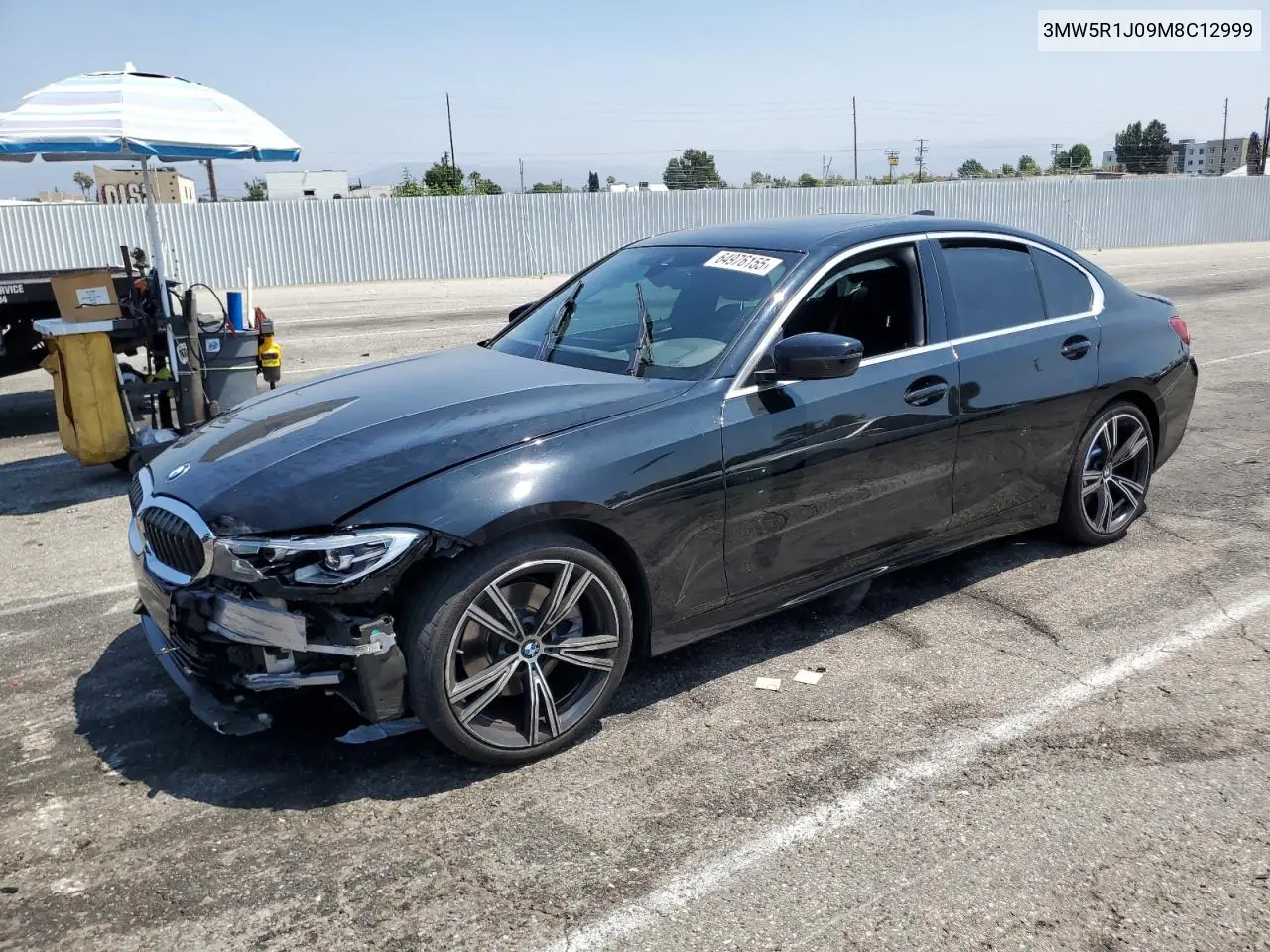 2021 BMW 330I VIN: 3MW5R1J09M8C12999 Lot: 64976155