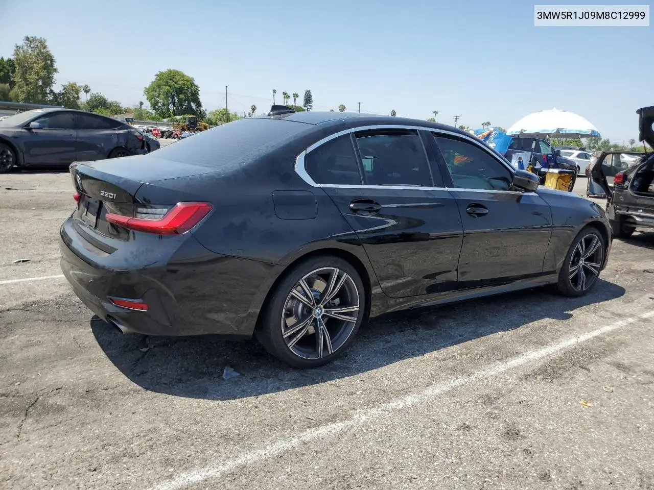 2021 BMW 330I VIN: 3MW5R1J09M8C12999 Lot: 64976155