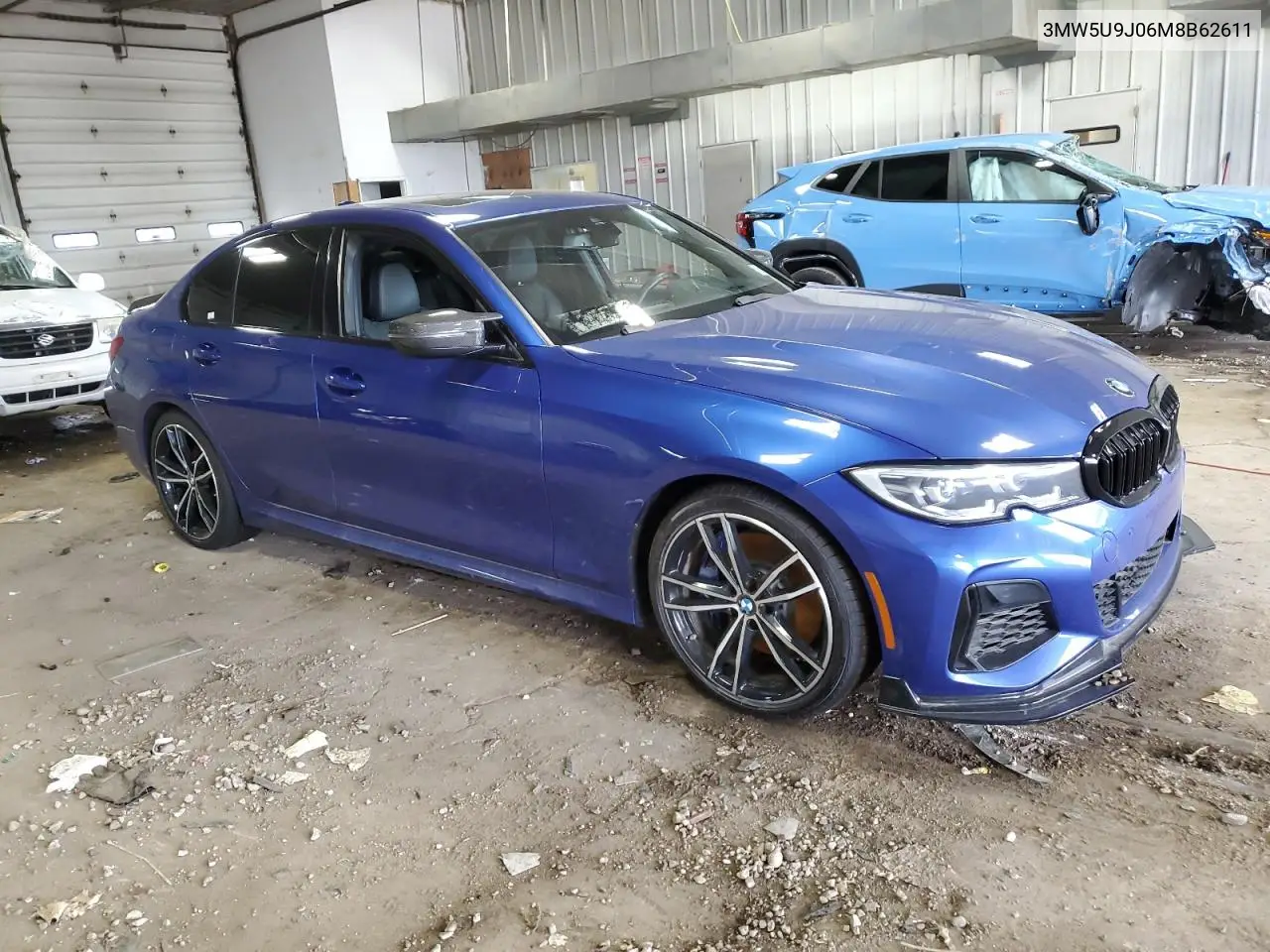 2021 BMW M340Xi VIN: 3MW5U9J06M8B62611 Lot: 65201085