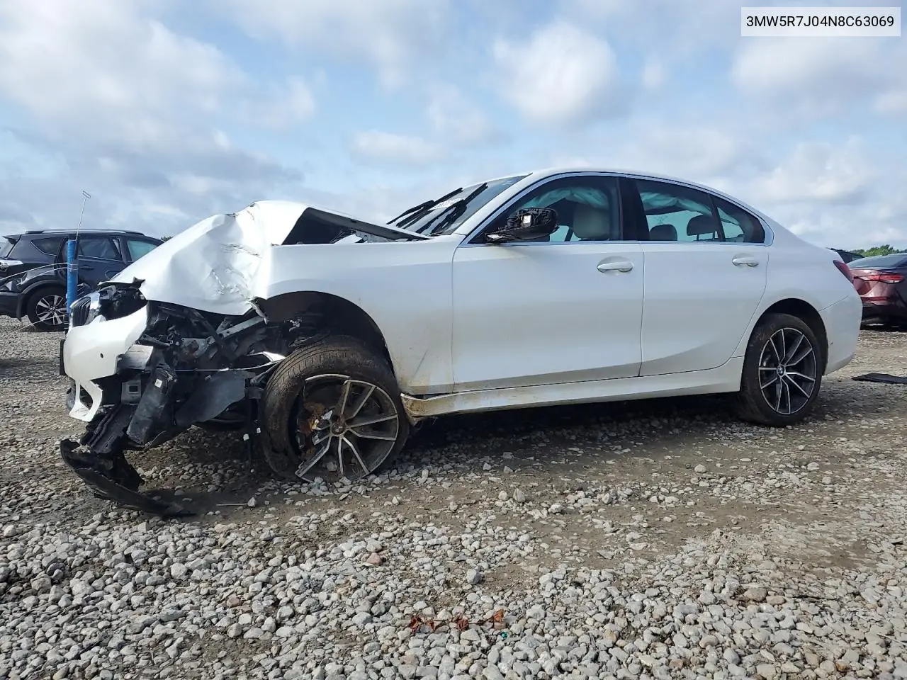 2022 BMW 330Xi VIN: 3MW5R7J04N8C63069 Lot: 56207435