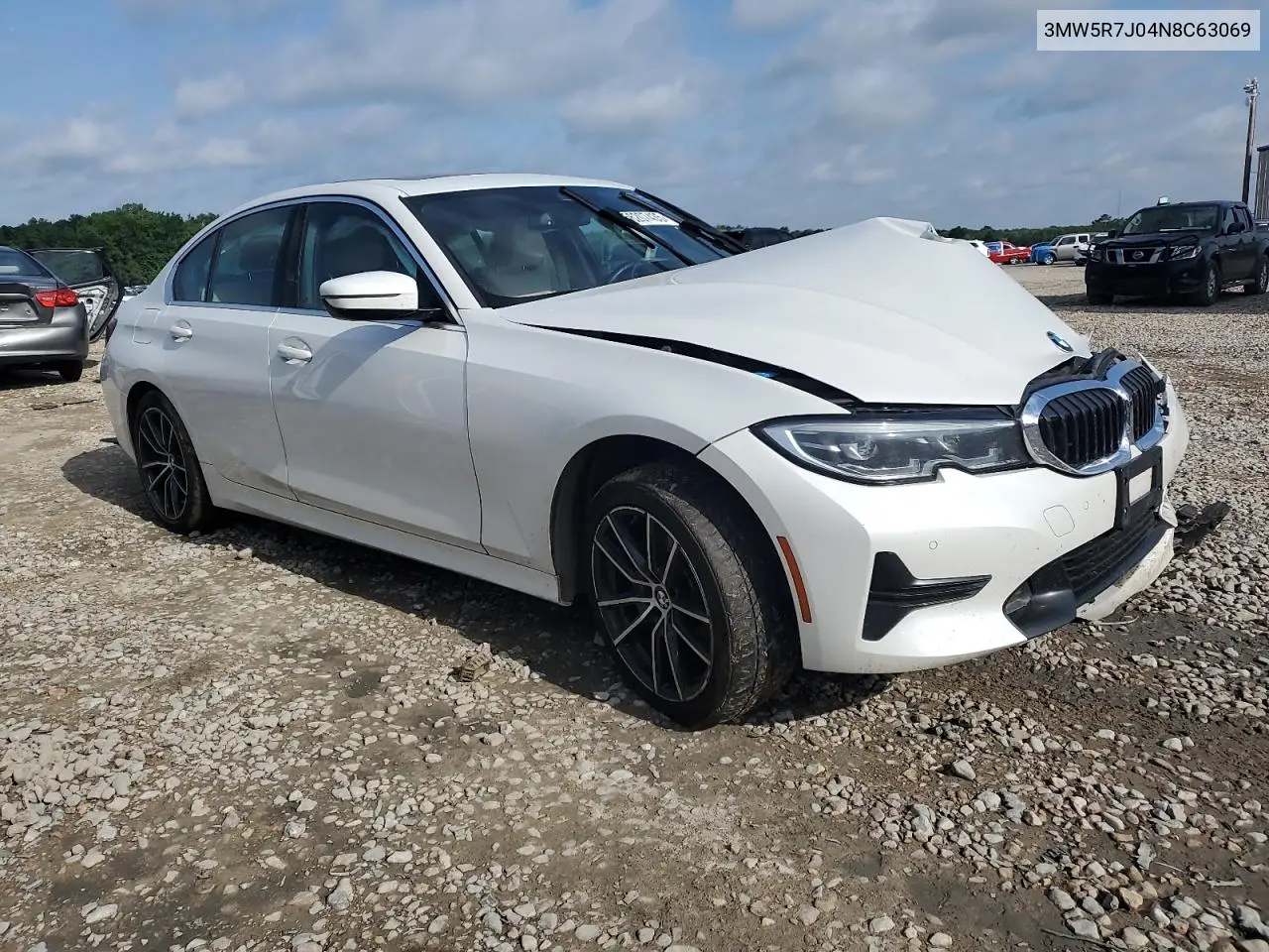 2022 BMW 330Xi VIN: 3MW5R7J04N8C63069 Lot: 56207435