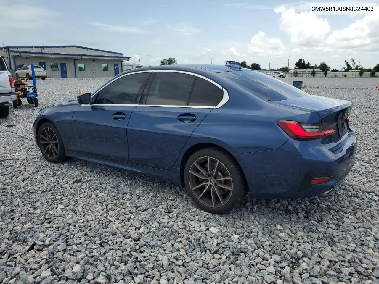 2022 BMW 330I VIN: 3MW5R1J08N8C24403 Lot: 59592785