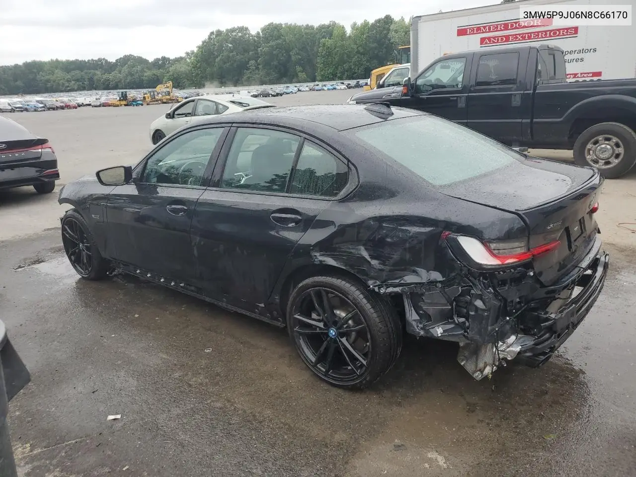 2022 BMW 330Xe VIN: 3MW5P9J06N8C66170 Lot: 62179365