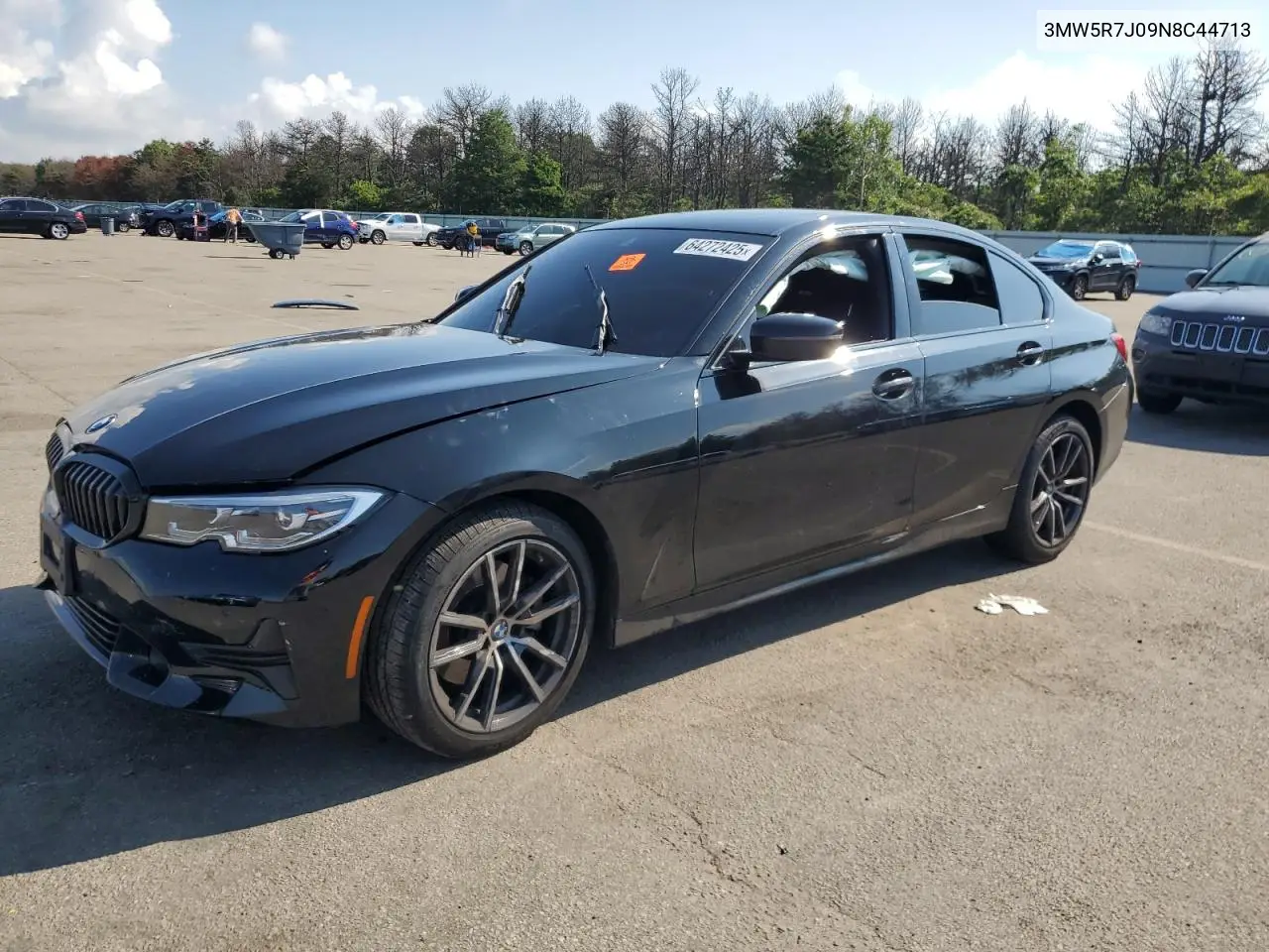 2022 BMW 330Xi VIN: 3MW5R7J09N8C44713 Lot: 64272425