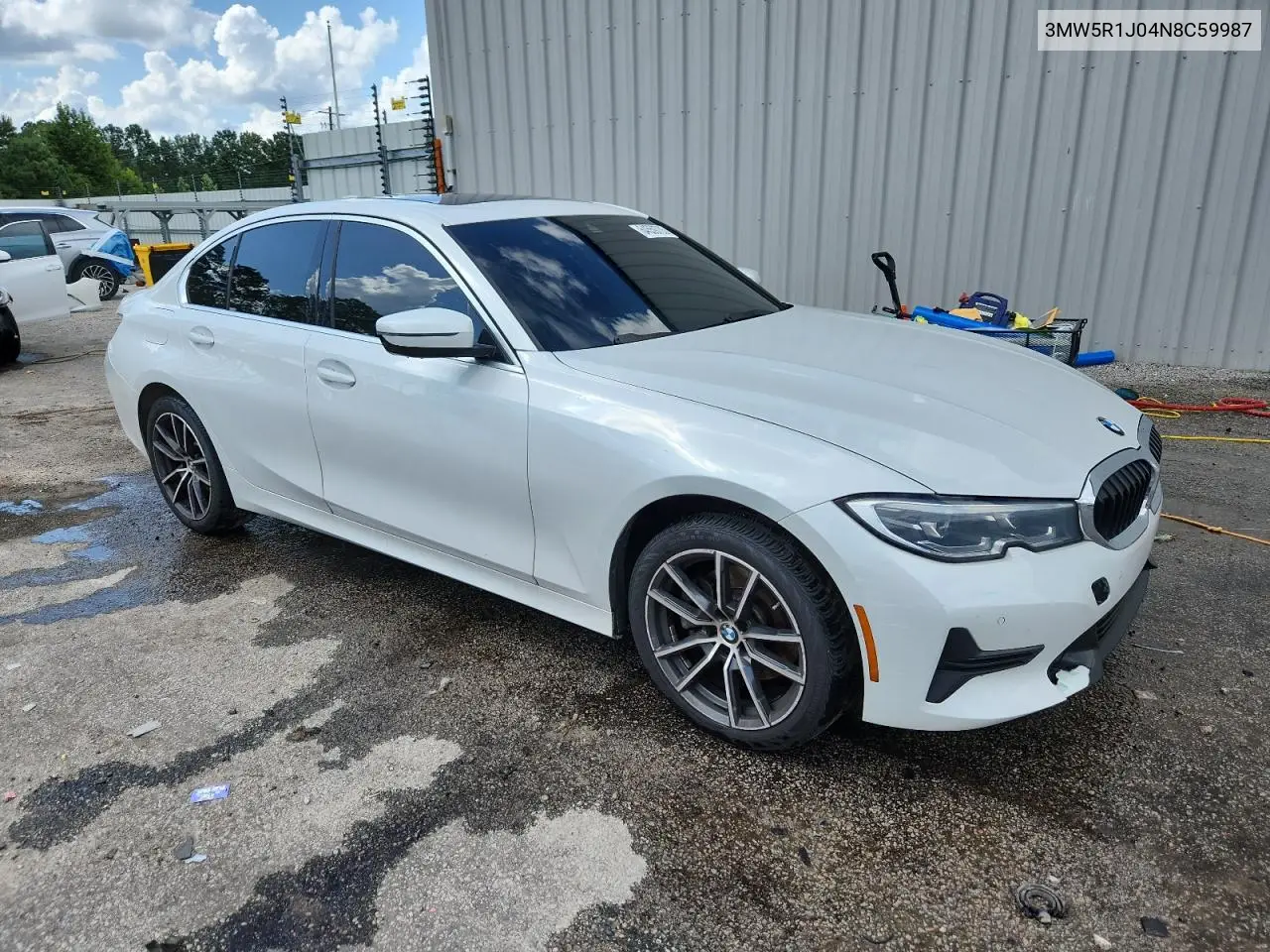 2022 BMW 330I VIN: 3MW5R1J04N8C59987 Lot: 64559735